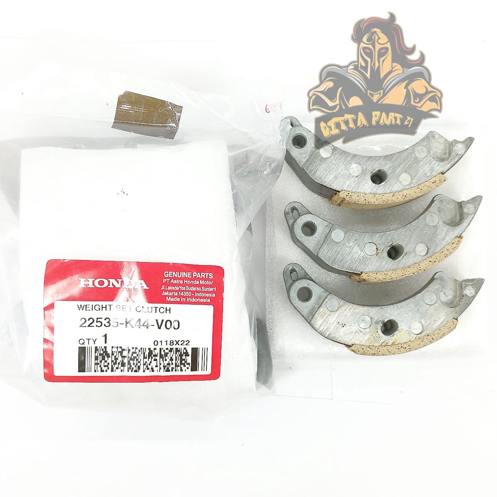 KAMPAS GANDA CVT HONDA K44 KUALITAS ASLI ORIGINAL HONDA AHM PRESISI TIDAK SELIP TIDAK GLEDEK TIDAK GAMPANG TERKELUPAS KUALITAS BAHAN NO.1 DAN DIJAMIN AWET Beat esp , beat fi new , beat street , scoopy esp ORI ASLI