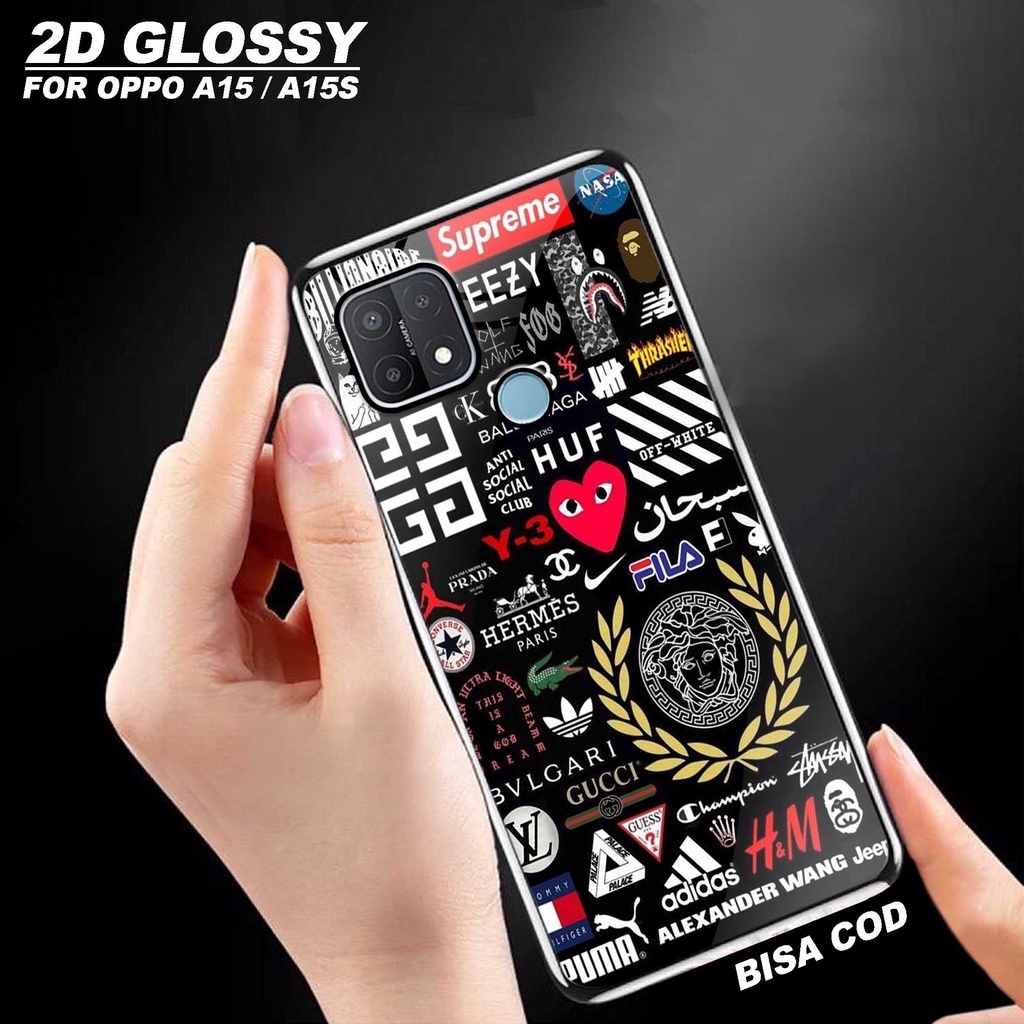 Sukses Case OPPO A15/A15S - Hardcase 2D Glossy Oppo A15/a15S - Silikon Hp Oppo - Silicon Hp Oppo - K