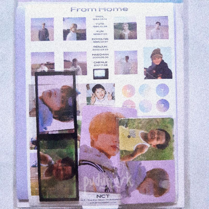 [BOOKED] photoframe from home haechan