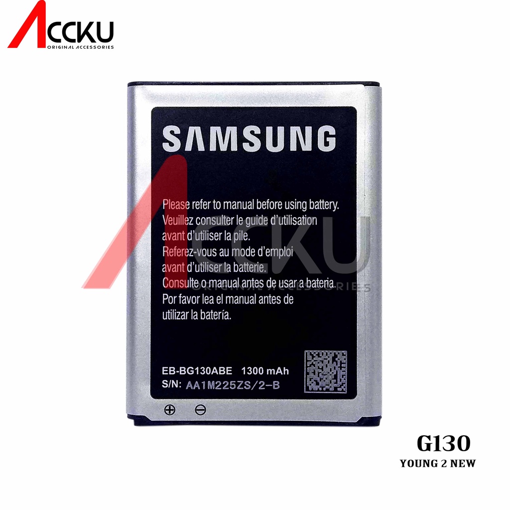 BATERAI BATTERY SAMSUNG G130 / GALAXY YOUNG2 EB-BG130ABE ORIGINAL