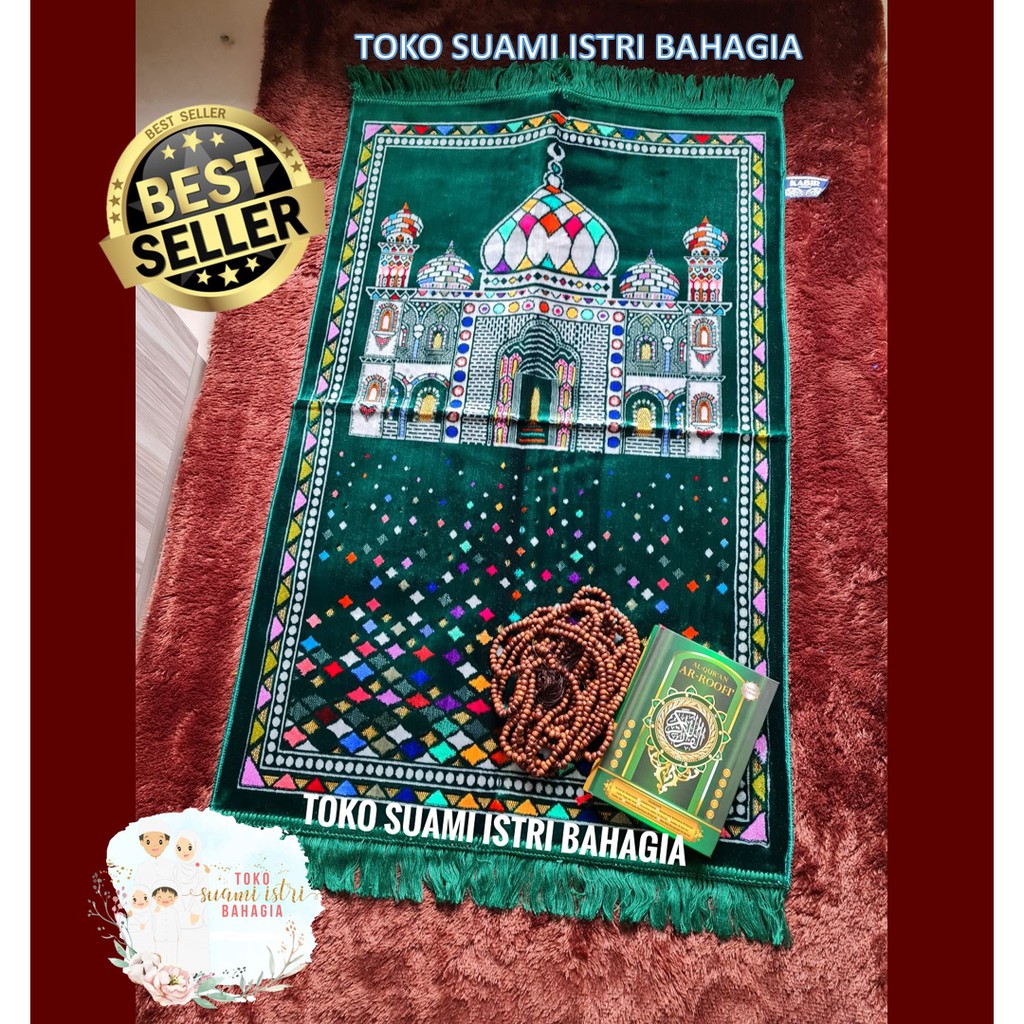 Sajadah Kabir Harmony Grade A 70 x 110 Cm Premium Turki Dewasa Tebal