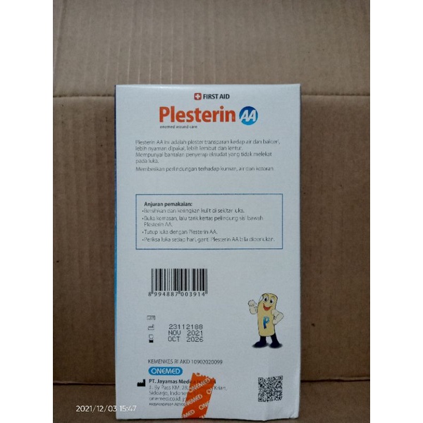 Plesterin AA OneMed box isi 100 pcs