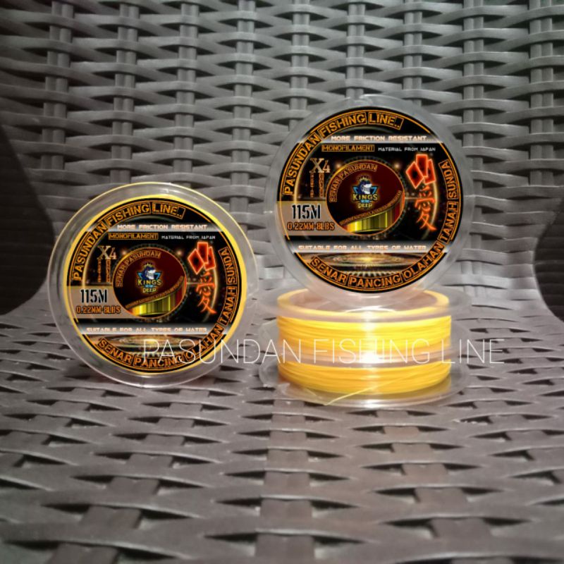 senar pancing Pasundan line,senar pancing tidak keriting,senar pancing mudah tenggelam,senar pancing