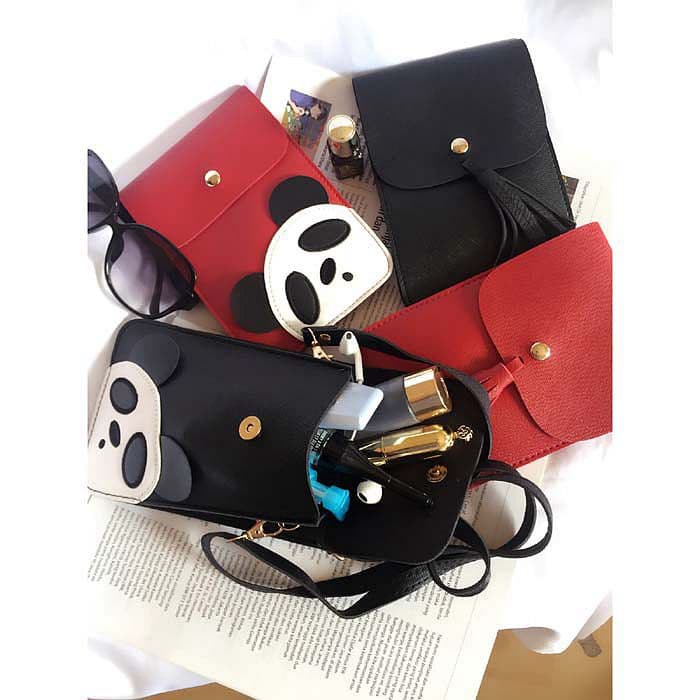 CD Wanita Tas Serbaguna Tas Cosmetik Dompet Simple - Hitam Murah