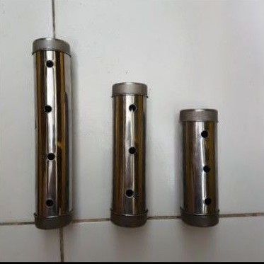 1pc Cetakan lontong 20x4 dan 15.5x4 dan 12.5x4 bahan Stainless Steel