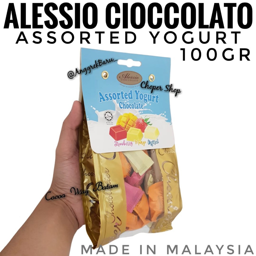 Alessio Assorted Yogurt Chocolate 150gram