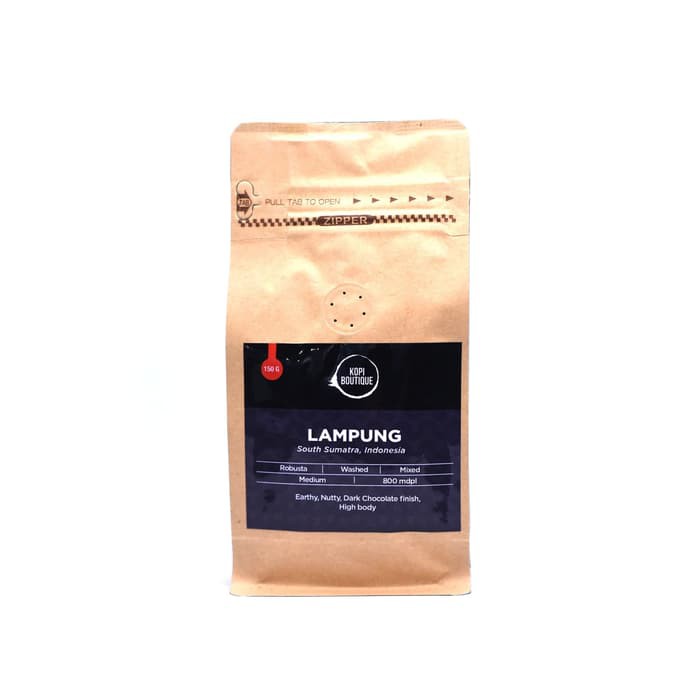 

Kopi Robusta Premium Lampung 150gr