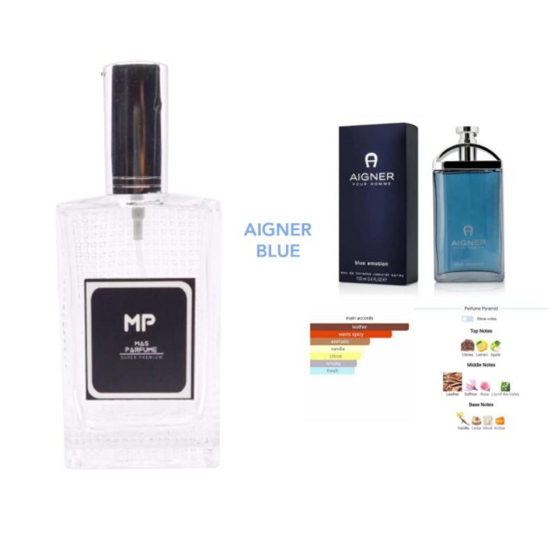 PARFUM PRIA AIGNER BLUE 99% SETARA ORIGINAL