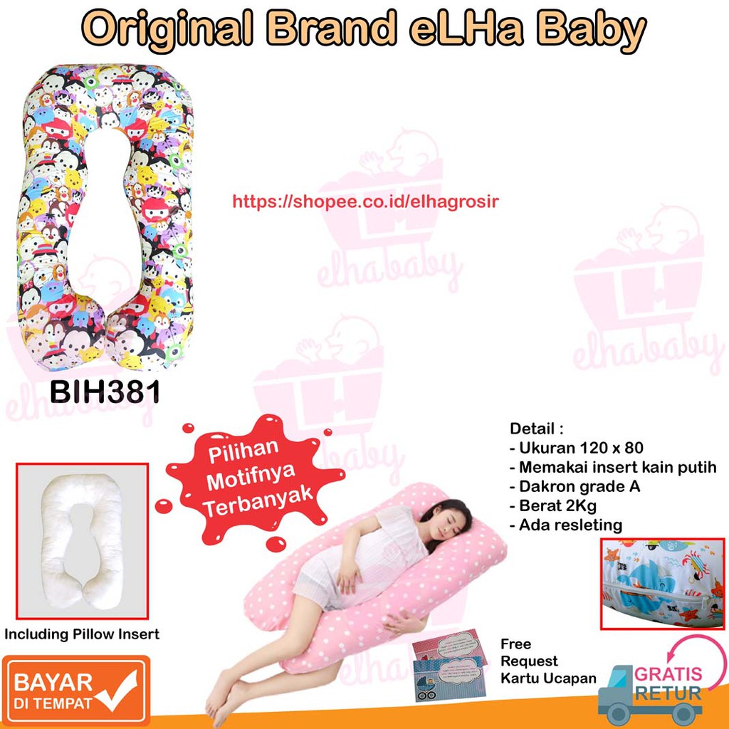 Bantal Hamil Maternity Pillow Bantal Ibu Hamil Bantal Ibu Hamil Perlengkapan Ibu Hamil