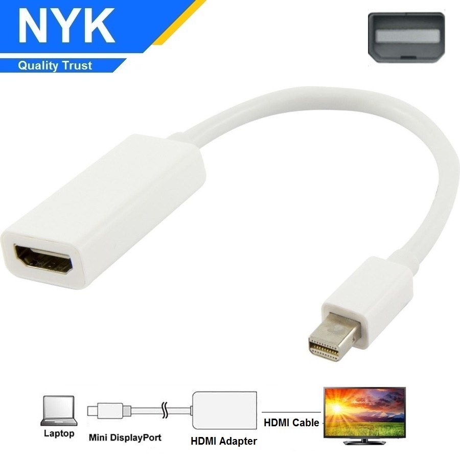 NYK Converter Kabel Mini Display Port to HDMI