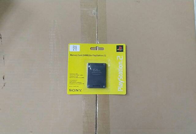 Memory card PS2 64MB / MC PS2 HITAM 64 MB / MEMORY PLAYSTATION 2