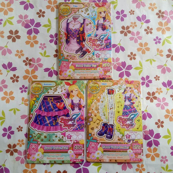 aikatsu rare set sweet twins ichigo s2v6