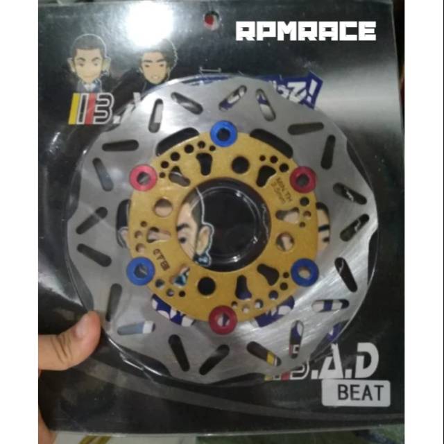 Piringan Disc Cakram Depan Standar Variasi Beat Beat fi Scopy Spacy Vario 110 fi Vario 125 Mio Dll