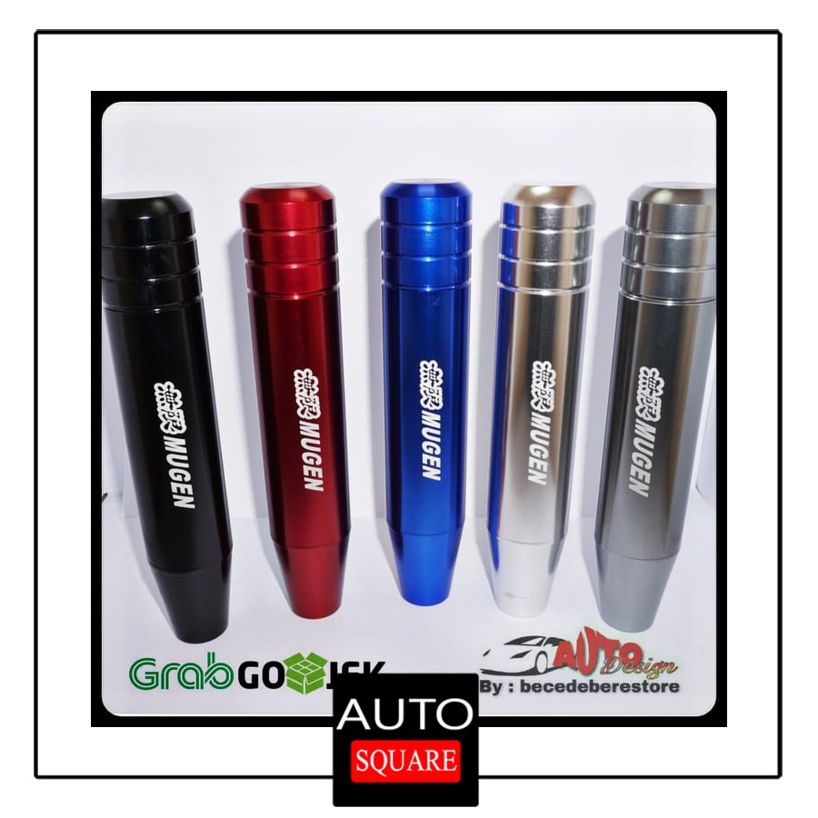 (LARISMANIS) Gear Shift Knob Model Panjang 18cm - HITAM POLOS