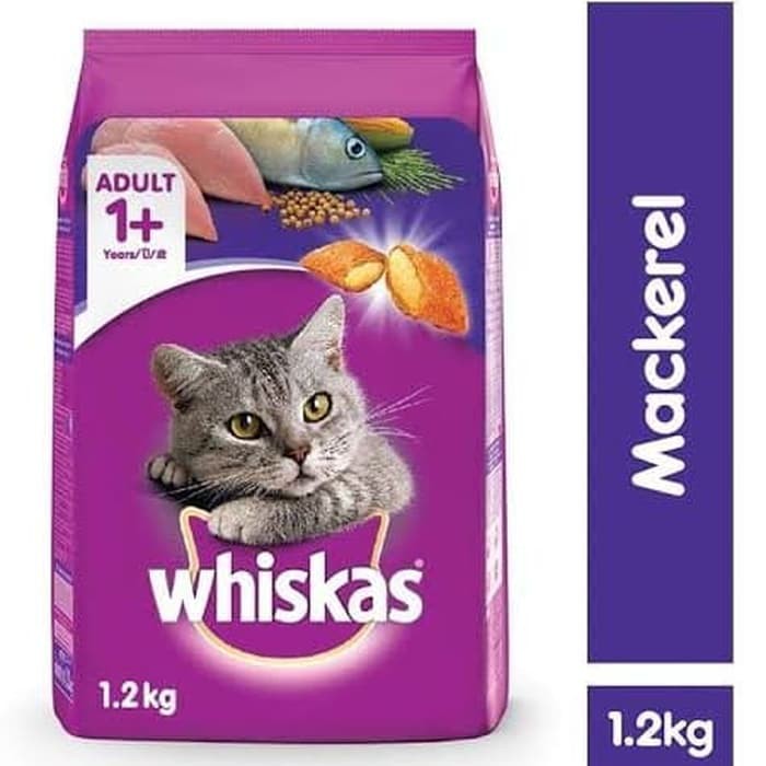 whiskas adult  mackarel 1.2kg