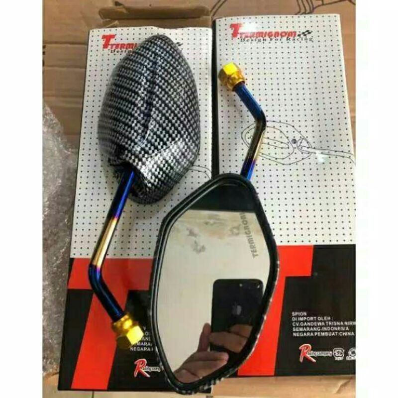 spion carbon two tone Honda