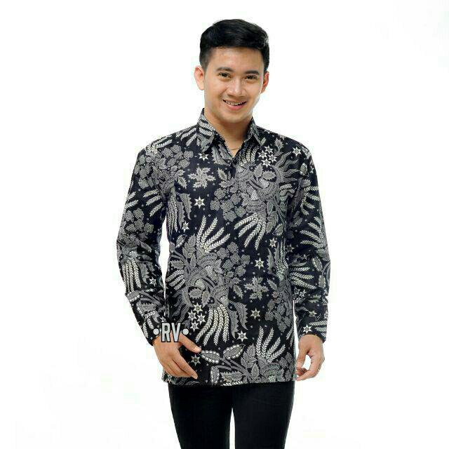 Size M L Xl Xxl Bswart Batik Hrb026 Kenongo Hem Pendek Padi Pekalongan M L Xl Batik Pria Murahl