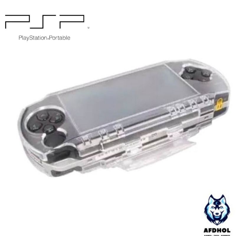 Crystal Case Mika Psp Fat 1000 Case Psp 1000 Casing Tranparan Hard Case Psp Fat 1000 Bening White