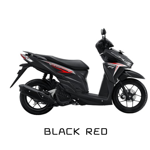 Cover Dasi Tameng Honda Vario 125 Led Warna Hitam Tahun 2017