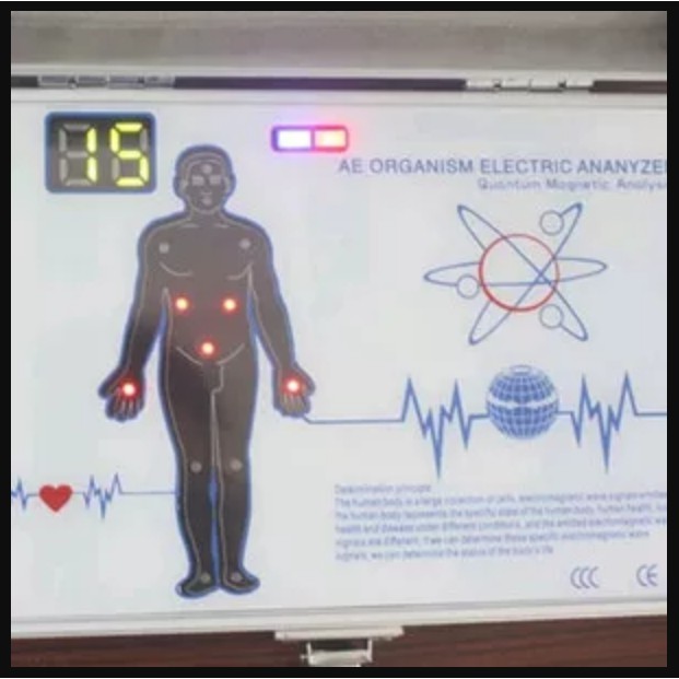 Quantum Resonance Magnetic Analyzer