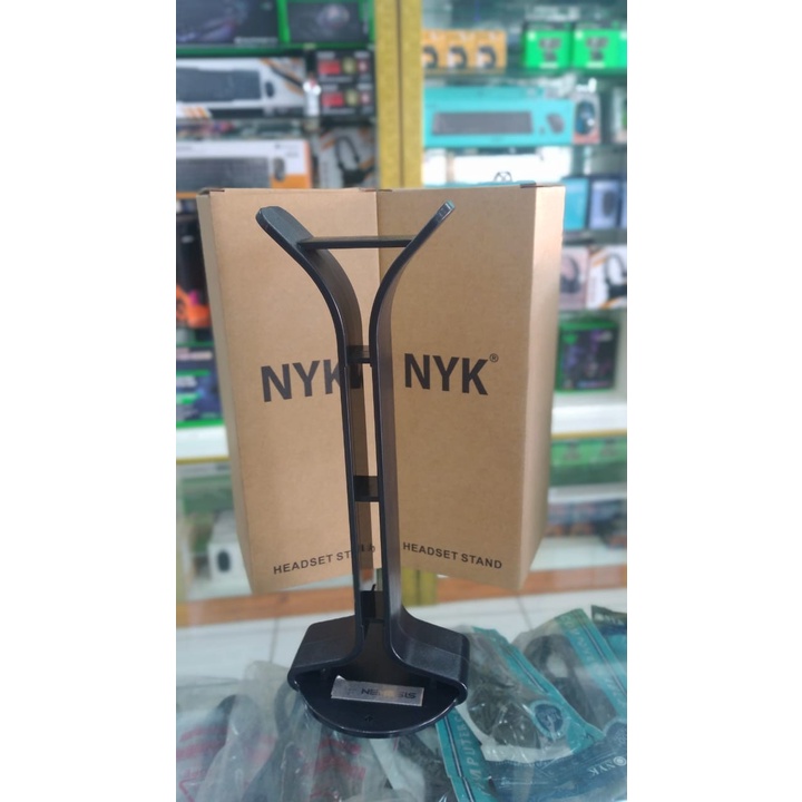 Headset Gaming RGB NYK HS-N09 Rubick + Headset Stand NYK