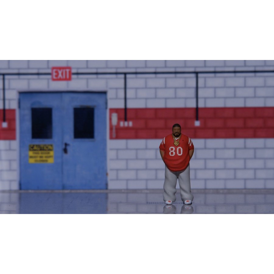 Miniatur Figure Fat Man 80 Skala 1/64 untuk hotwheels