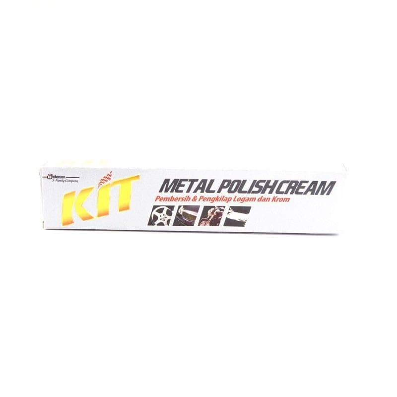 KIT METAL POLISH Cream Pasta Pembersih Dan Pengkilap Logam Chrome 50gr Original