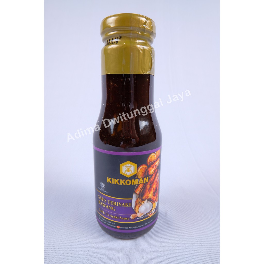 Kikkoman Garlic Teriyaki Sauce / Saus Teriyaki Bawang Kikkoman 300 gr