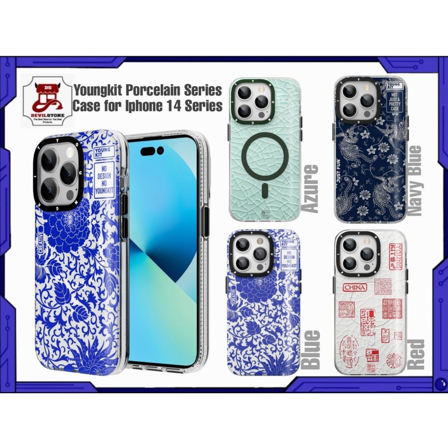 Youngkit porcelain series Case Iphone 14 Pro Max / Iphone 14 Plus 14