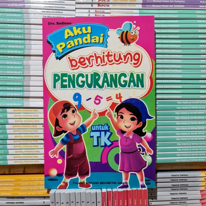 Buku Anak Aku Pandai Berhitung PENGURANGAN (TK)