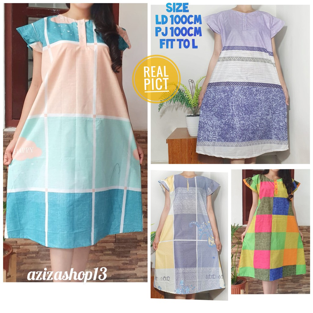 DASTER KARAKTER MURAH / DASTER MURAH / DASTER KATUN / BAJU TIDUR KARAKTER LUCU