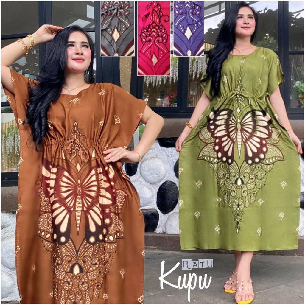 Daster Kelelawar Lowo Jumbo Ld 120 Bahan Rayon