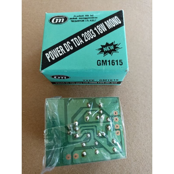 Kit power amplifier DC 12V TDA 2003 mono GM 1615