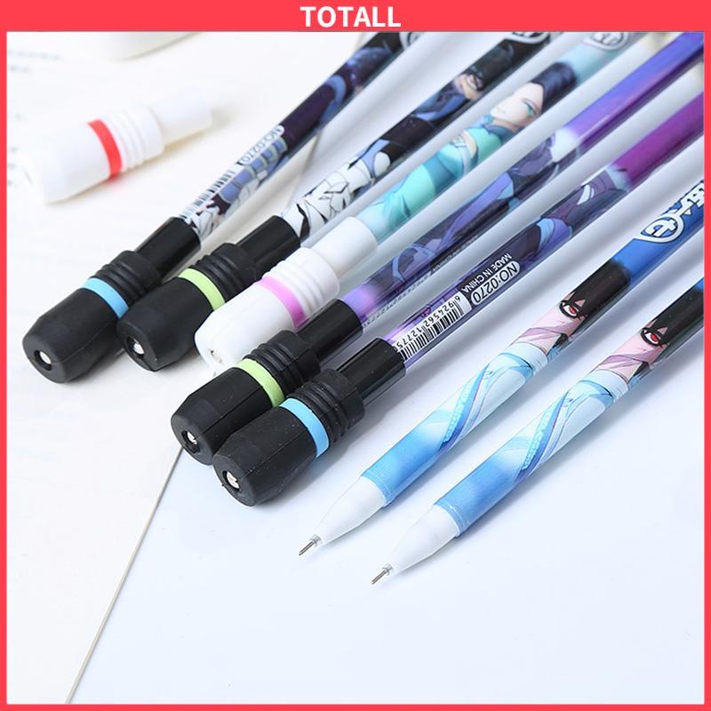 COD Anime Rotary Decompression Pen Siswa Dewasa Kompetisi Pena yang Dapat Ditulis-Totall
