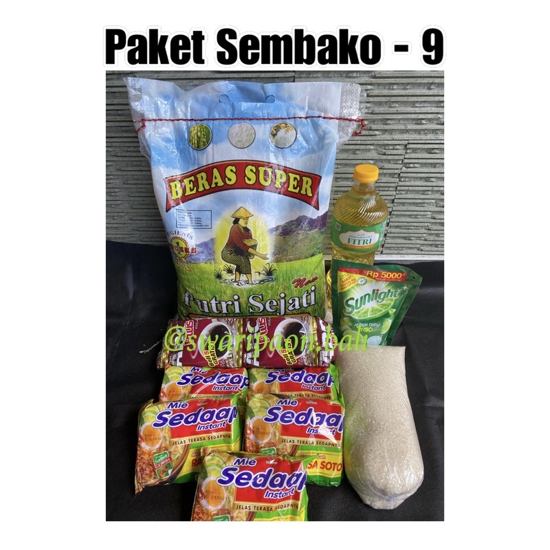 

Paket Sembako 9
