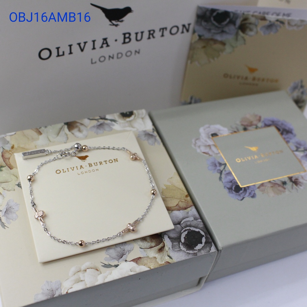 GELANG CEWEK OLIVIA BURTON BRACELET ORIGINAL BM STAINLESS STEEL ICLUDE BOX ORIGINAL