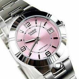 CASIO ORIGINAL/ASLI (JAM TANGAN WANITA) LTP 1241D 4A3