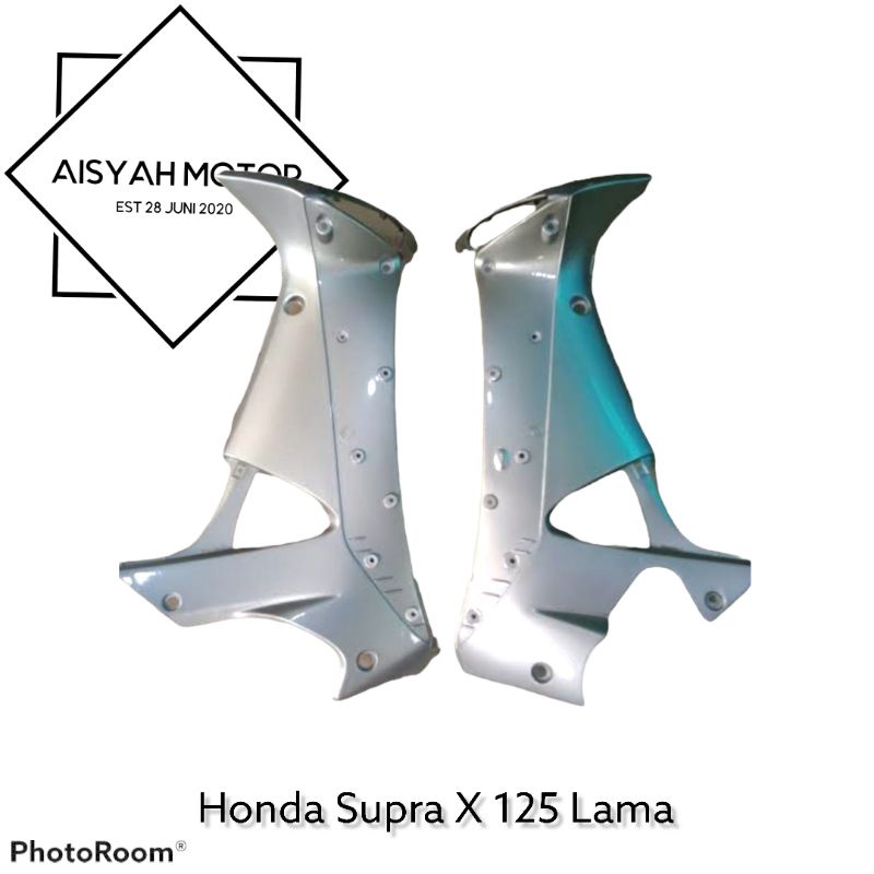 Sayap Dalam Honda Supra X 125 Lama Warna Silver