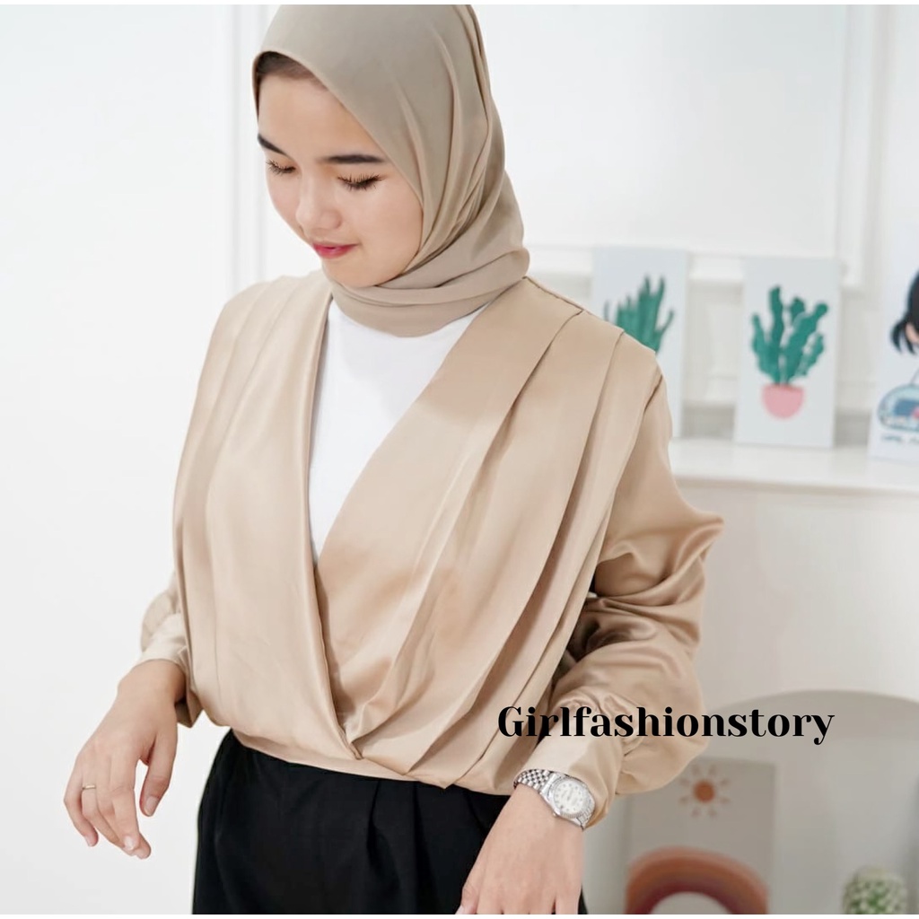 GFS BEELLE SATEEN BLOUSE