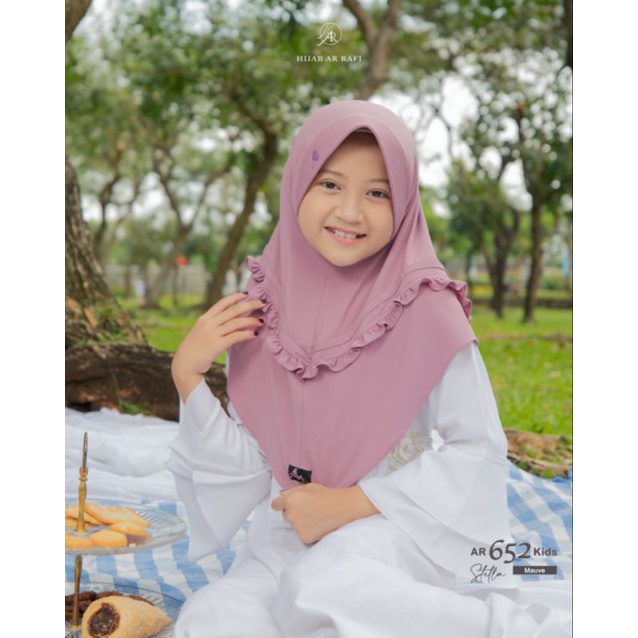 Hijab kids,kerudung anak Arrafi 652 kids original by Arrafi
