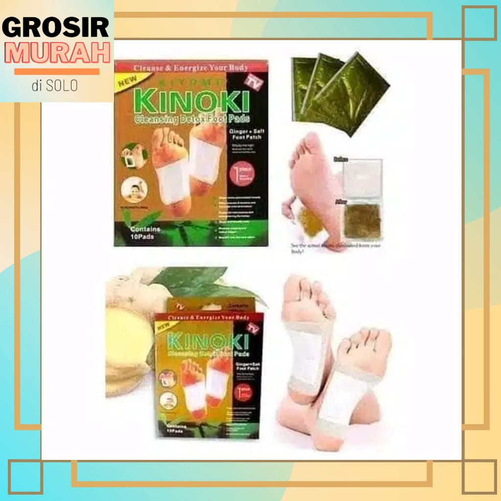 

KINOKI DETOX GOLD GINGER SALT KOYO KAKI DETOX HERBAL (1 BOX ISI 10 PCS)