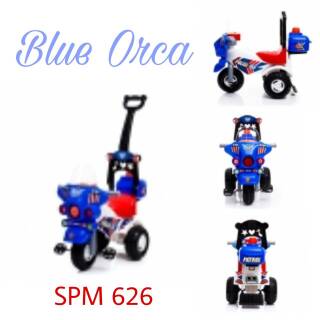 Motor Polisi SPM 626 SHP Toys Sepeda  Anak  Roda  Tiga  