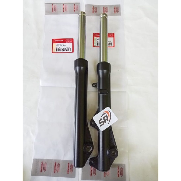 As asok depan tabung set kode (KZL) Honda original Vario 110, 125 tekno CBS,Beat Scoopy injeksi   harga 2 pis kanan kiri