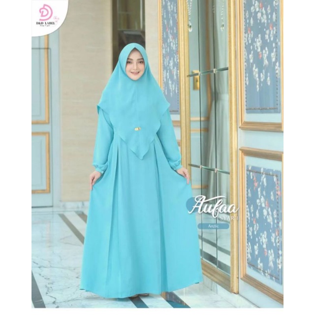 AULA SYARI PLUS KHIMAR UKURAN M - L - XL - XXL GAMIS SYARI BUSUI JUMBO MURAH DRESS SET JILBAB KONDANGAN PESTA TERBARU BUSUI POLOS SERAGAM BAJU WANITA FASHION MUSLIM REMAJA HAJI UMROH TERLARIS DISKON PREMIUM BERKUALITAS REMAJA BIG SIZE