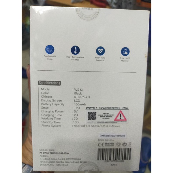 New jam tangan watch Oase asli waterproof