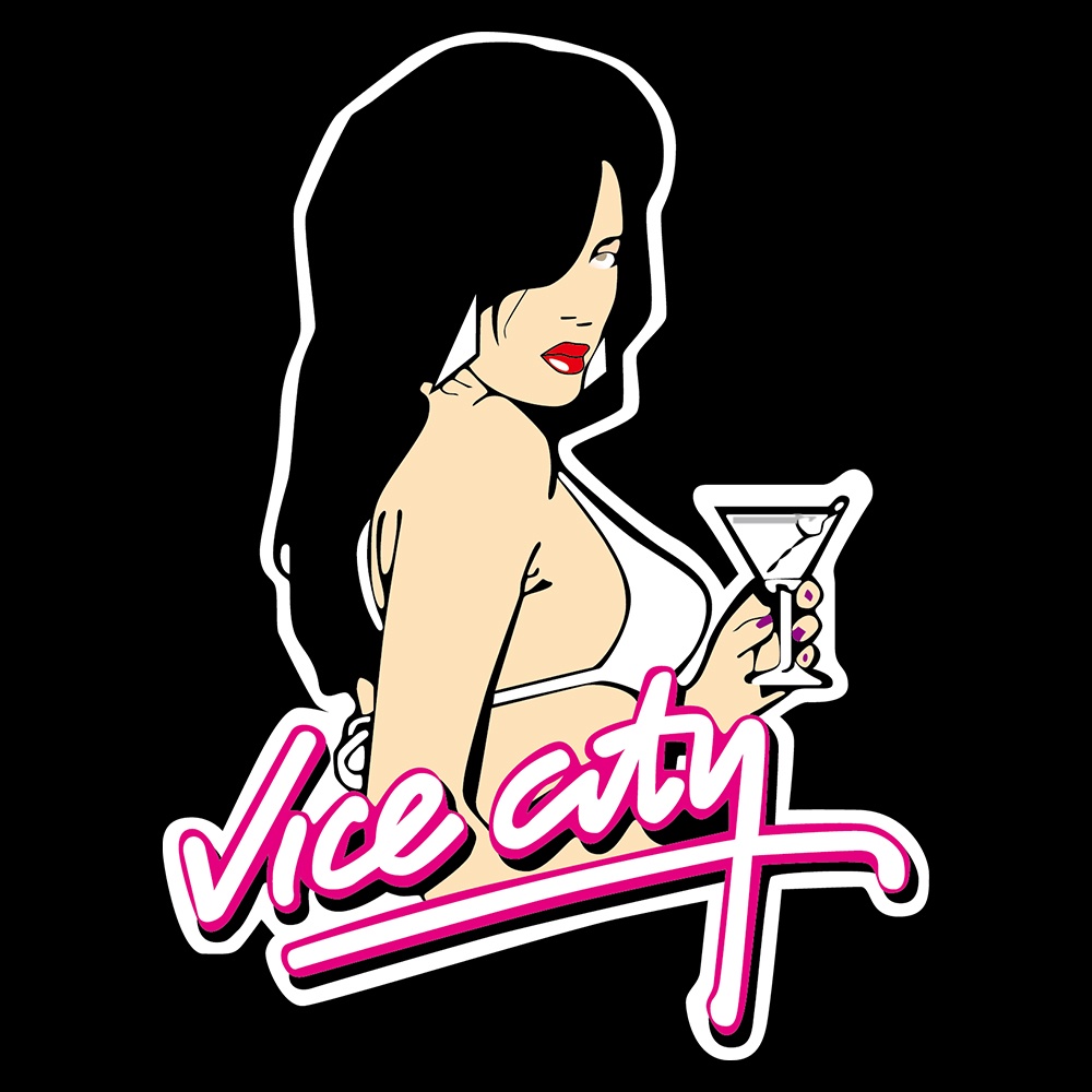 JDM Game Girl Stiker Kecantikan Reflektif Sepeda Motor Stiker Mobil Modifikasi Stiker