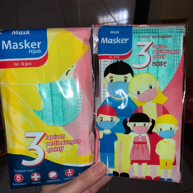 Masker Hijab Masker Earloop 3ply Alfamart