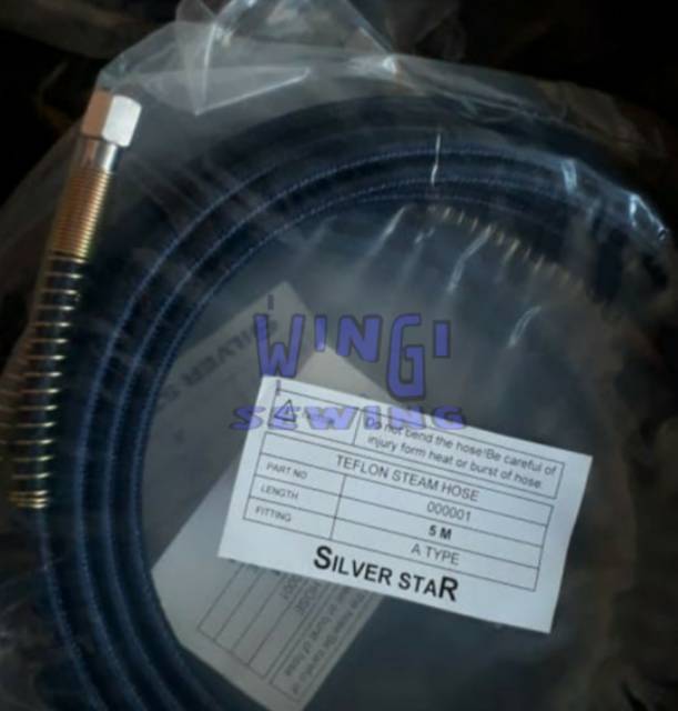 Selang Silikon Gosokan Uap Boiler Silverstar
