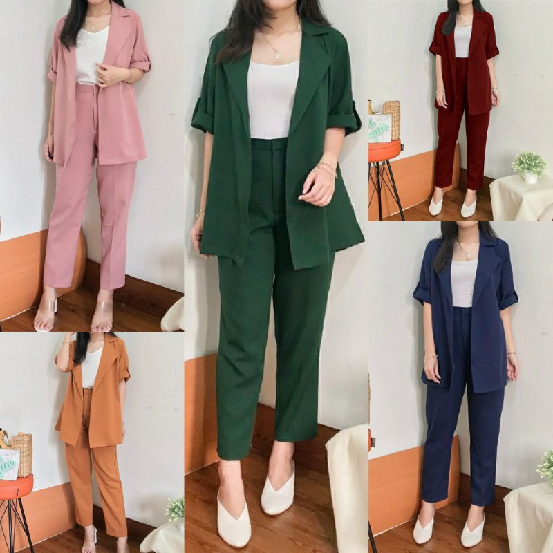 SC - BLAZER MESYA / Setelan Blazer Wanita / Setelan Wanita / Blazer Korea / Fashion Wanita