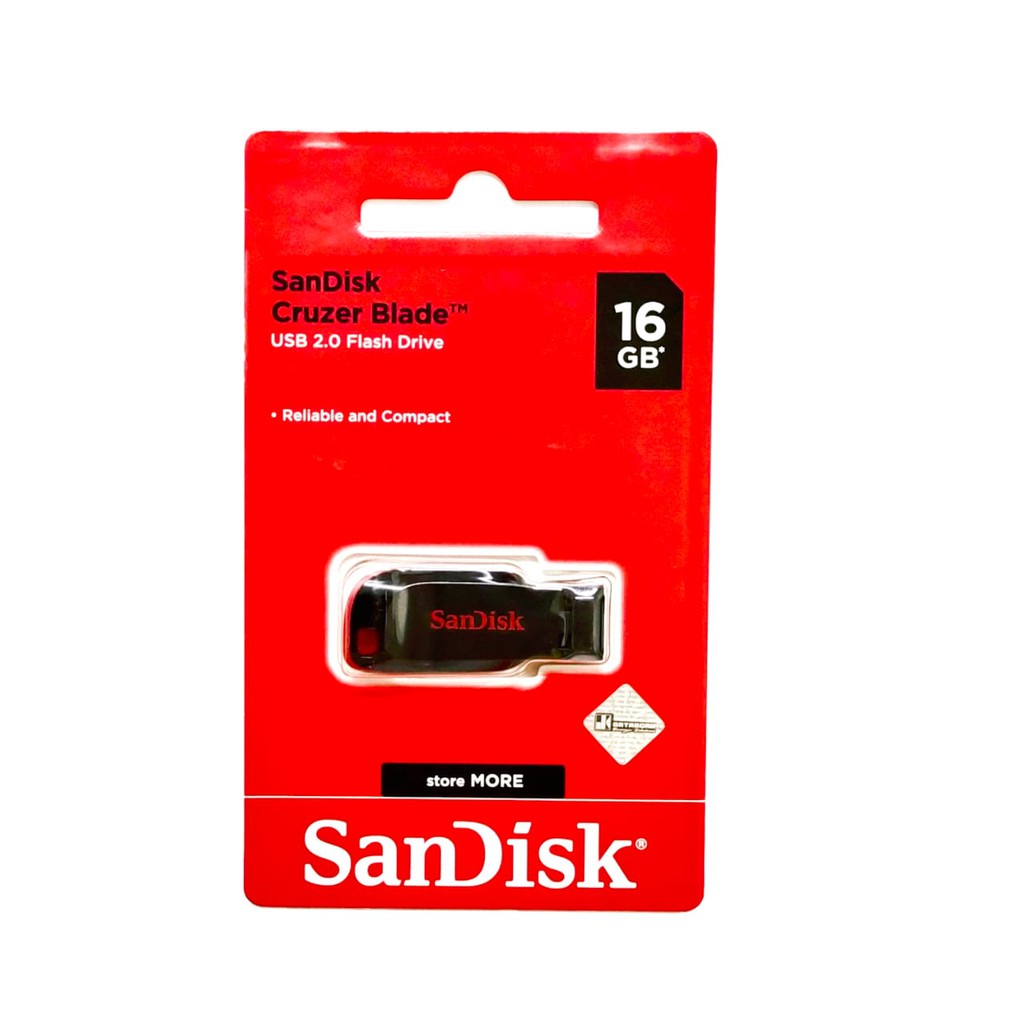 SANDISK FLASHDISK CRUZER BLADE 8GB 16GB 32GB 64GB - USB FLASH DISK BLADE 64GB 32GB 16GB 8GB